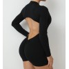 Гладкий комбенизон Shorts Body Crop Top model 70